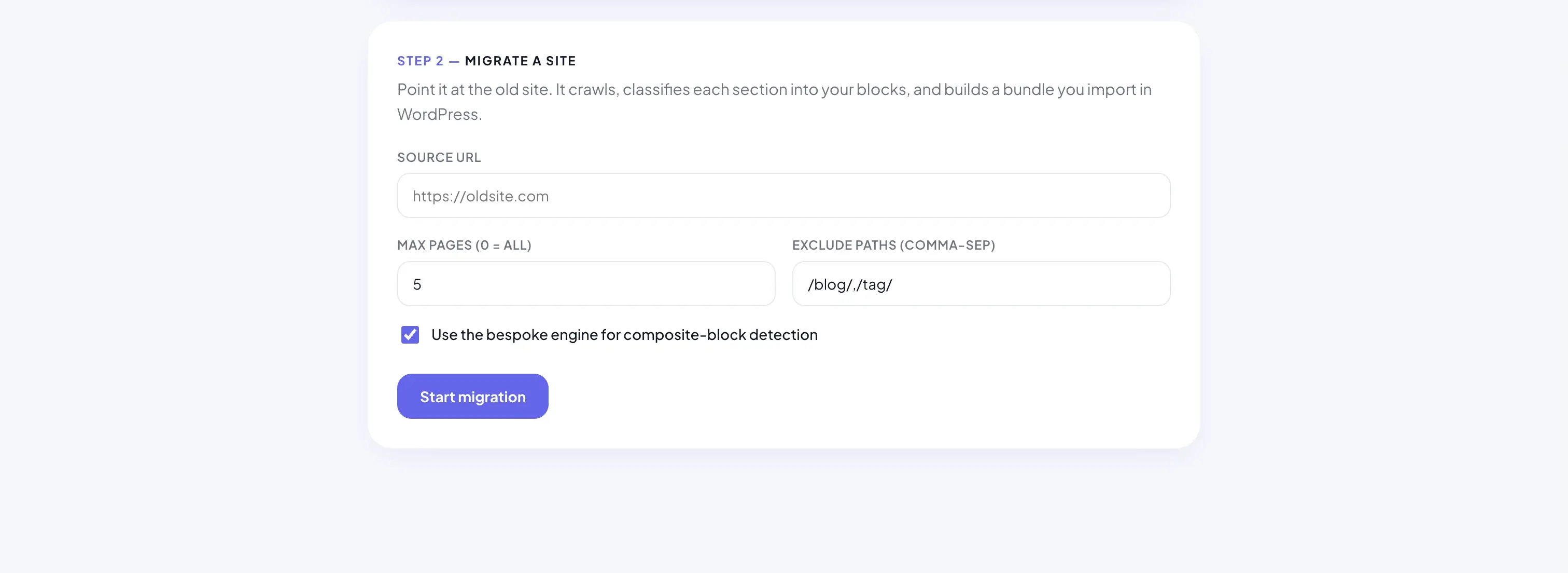 Breakdance Builder content being migrated into native ACF blocks